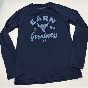 Under Armour boys' Project Rock performance tee size M